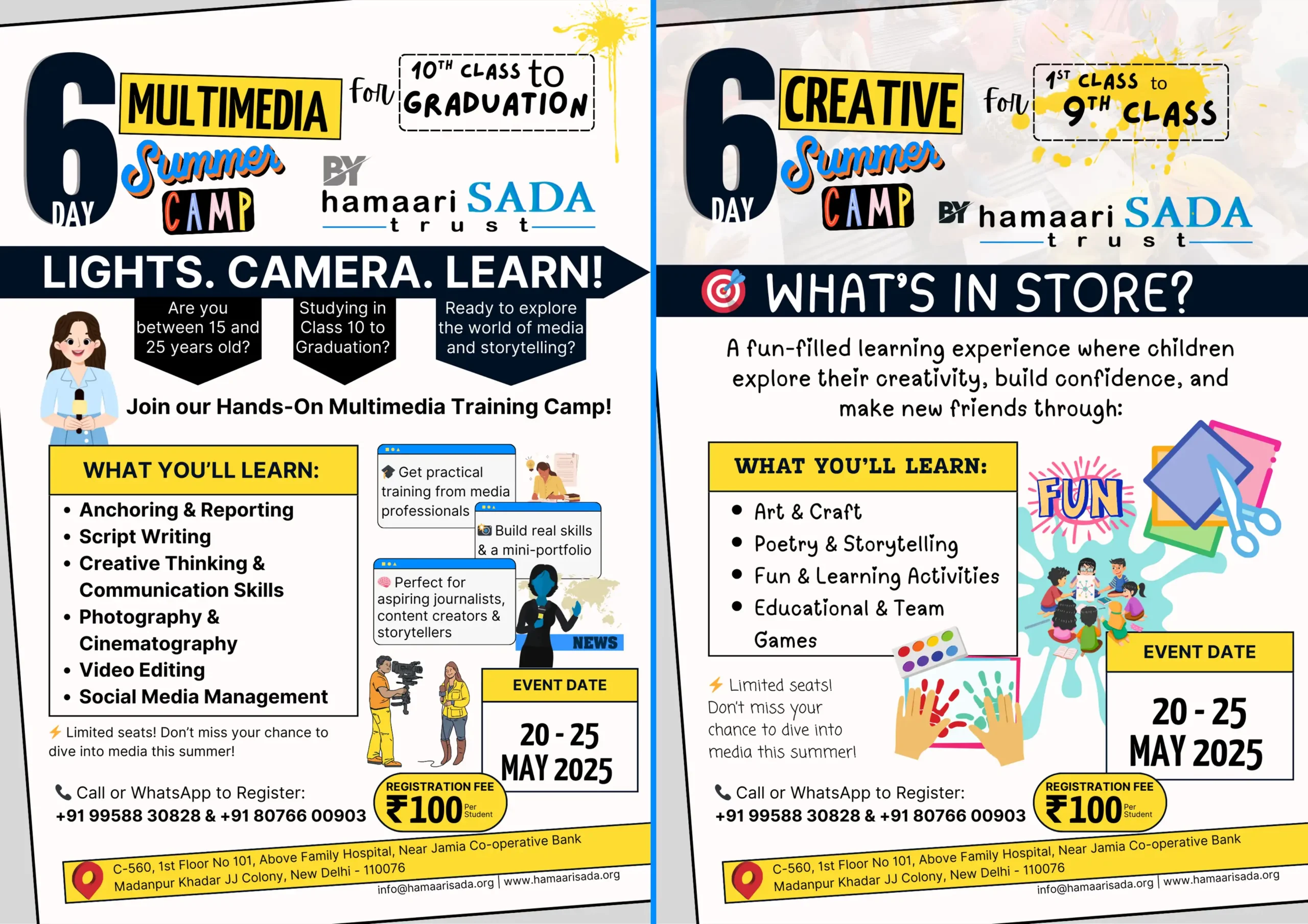 You are currently viewing 6-Day Multimedia Summer Camp By Hamaari Sada Trust