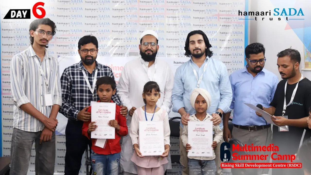 Summer Camp At Rising Skills Development Centre, Hamaari Sada Trust
