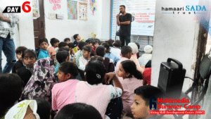 six day of the six-day Creative Fun Activities Summer Camp, organized by Hamaari Sada Trust at the Rising Skill Development Centre (RSDC)