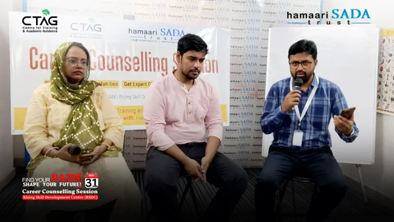 Transforming Aspirations into Action: Hamaari Sada Trust Hosts Career Counselling Drive_Mohd. Irshad Alam
