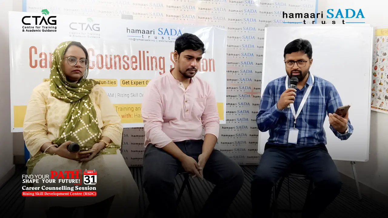 Transforming Aspirations into Action: Hamaari Sada Trust Hosts Career Counselling Drive_Mohd. Irshad Alam