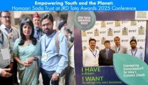 Mohd. Irshad Alam Founder Hamaari Sada Trust at JRD TATA Awards 2025 BYST-11